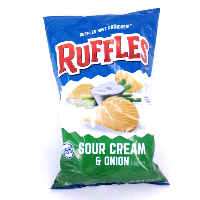 YOYO.casa 大柔屋 - Ruffles Sour Cream and Onion,184.2g YOYO.casa 大柔屋 - Ruffles Sour Cream and Onion,184.2g