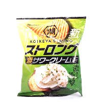 YOYO.casa 大柔屋 - KOIKEYA STRONG Potato Chips Rich Sour Cream Onion,55g 