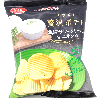YOYO.casa 大柔屋 - Thick Cut Potato Chips Rich Sour Cream Onion,50g 