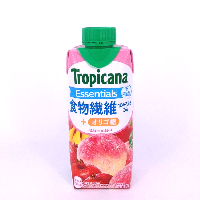 YOYO.casa 大柔屋 - Tropicana Essentials Dietary Fiber Peach Blend,330ml 