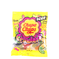 YOYO.casa 大柔屋 - Chupa Chups Sour Confectionery with Fruit Flavour,60g 