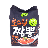 YOYO.casa 大柔屋 - Pulmuone Roasting Seafood Flavor Noodles - Red Sonw Crab,398.4G 