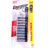 YOYO.casa 大柔屋 - Energizer AAA 15+5 Battery,3a 