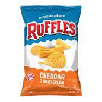 YOYO.casa 大柔屋 - Ruffles Cheddar Sour Cream Potato Chips,180g YOYO.casa 大柔屋 - Ruffles Cheddar Sour Cream Potato Chips,180g