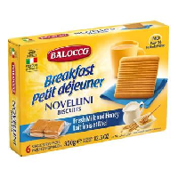YOYO.casa 大柔屋 - Balocco Novellini Biscuits with honey and Milk,350g 