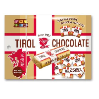 YOYO.casa 大柔屋 - Tirol Chocolate Milk Nougat Pack,25s 