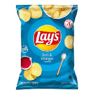 YOYO.casa 大柔屋 - Lays Salt And Vinegar Flavored Potato Chips,180g 