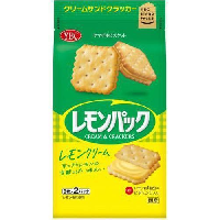 YOYO.casa 大柔屋 - YBC Cream Sandwich Crackers Lemon Flavor,8枚*2 