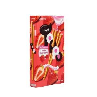 YOYO.casa 大柔屋 - Lotte Toppo Vanilla Flavoured Pretzel Stick With Strawberry Cream Filling,40g YOYO.casa 大柔屋 - Lotte Toppo Vanilla Flavoured Pretzel Stick With Strawberry Cream Filling,40g