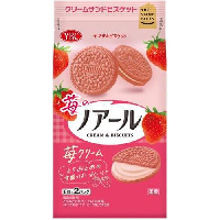 YOYO.casa 大柔屋 - Noir Strawberry Cream Sandwich Biscuit 16P,16枚 