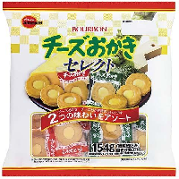 YOYO.casa 大柔屋 - Cheese Okaki Rice Cracker Select (Cheese/Green Laver  Wasabi),154g 
