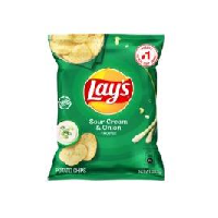 YOYO.casa 大柔屋 - Lays Sour Cream And Onion Flavored Potato Chips,28.3g 
