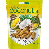 YOYO.casa 大柔屋 - Tropical Fields Coconut Rolls Durian Flavor,285g 