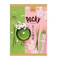 YOYO.casa 大柔屋 - Glico Sakura Matcha Pretz Party Pack,110g 