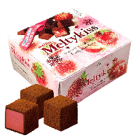 YOYO.casa 大柔屋 - Meiji Meltykiss Fruity Strawberry Chocolate,52g 