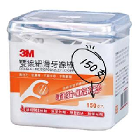 YOYO.casa 大柔屋 - 3M(雙線)細滑牙線棒 細盒裝150支入 (橙色),150s 