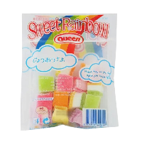 YOYO.casa 大柔屋 - Queen Jelly Sugar Sweet Rainbow Cube,55g YOYO.casa 大柔屋 - Queen Jelly Sugar Sweet Rainbow Cube,55g