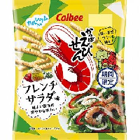 YOYO.casa 大柔屋 - Calbee Salad Flavour Shrimp Crackers,64g YOYO.casa 大柔屋 - Calbee Salad Flavour Shrimp Crackers,64g