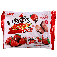 YOYO.casa 大柔屋 - Touraku Black Thunder Mini Bar Strawberry Flavour,128g YOYO.casa 大柔屋 - Touraku Black Thunder Mini Bar Strawberry Flavour,128g