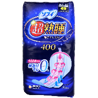 YOYO.casa 大柔屋 - 蘇菲 超熟睡防漏衛生巾 特長夜用護翼10片裝,40cm 